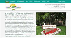 Desktop Screenshot of foxwoodapartments.com